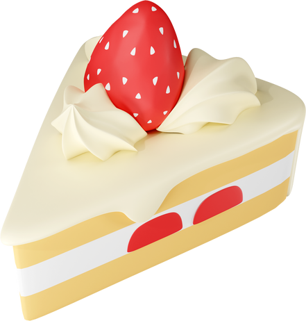 3D Cake Slice