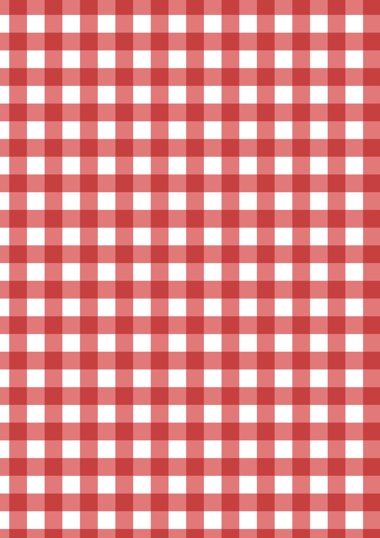 Red Checkered Gingham Background